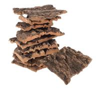 TOGEVAL 20pcs Reptile Decoration Tank Background Reptile Tank Accessories Reptile Bark Reptile Basking Platform Small Terrarium Decor Turtle Basking Platform Lizard Climbing Tree Bark