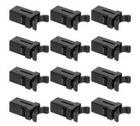 TOGEVAL 20PCS Self-locking Trash Can Locks with Metal Spring Hooks Open Replacement Latches for Waste Bin Lids Easy DIY Installation Kitchen and Outdoor Dustbin Accessories