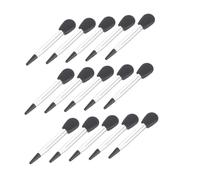 TOGEVAL 20Pcs Silicone Eyeshadow and Lipstick Brush Practical Portable Makeup Applicators with Soft Silicone Heads for Precise Lip and Eye Makeup Compact Design for Travel and Professional