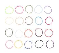 TOGEVAL 20pcs Soft Adjustable Puppy Whelping Collars with Colors Hygienic Id Bands for Newborn Puppies and Kittens Easy Organization and Instant Identification for Litter Management