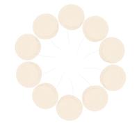 TOGEVAL 20pcs Syphon Coffee Maker Cotton Filter Cloth Replacement Reusable Coffee Filter for Household Brewing