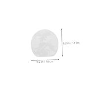 TOGEVAL 20pcs Table Tennis Racket Protective Mask Table Tennis Cover Protection Transparent Plastic