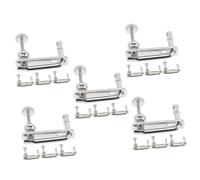 TOGEVAL 20pcs Violin Fine Tuners Metal Adjusters for Violins Alloy Tuning Tools Compact Design for Easy Carrying and Precise Tuning Essential Accessory for Violinists