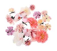 TOGEVAL 21pcs Flower Clips Flower Hairpin Silk Floral Hair Accessories for Bridal Wedding Guest Summer Festival Boys and Girls Girls Women Hair Decoration