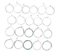 TOGEVAL 21pcs Professional Guzheng Strings Kit Multipurpose Replacement Metal Wire Strings for Acoustic Guzheng Suitable for Skill Levels