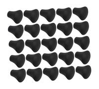 TOGEVAL 25pcs Drum Leg Protector Rubber Feet Slip Drum Kit Floor Protectors for Bass Stabilizer Foot Pad Enhance Stability Reduce Noise Floor for Chair Legs
