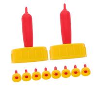 TOGEVAL 25Pcs Lamb Milk Drink Nipples for Calf and Young Livestock Feeding Animal Nursing Teats for Sheep Goats and Calves Practical Lamb Feeding Tools for Milk Bottles