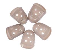 TOGEVAL 25pcs Silicone Finger Protection Sleeves for Playing Guitar and Banjo, Lightweight Fingertip Guards to Ensure Beautiful Intonation and Reduce Friction