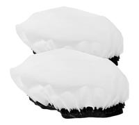 TOGEVAL 2Pcs 27Cm Cloth Light Covers Photography Soft Lampshades Diffuser for Studio Flash Lighting Equipment