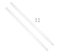 TOGEVAL 2PCS 5A Glowing Drumsticks for Drum Kit Percussion Musical Instrument Sticks Fluorescent Light Up Drum Sticks for Jazz and Stage Performance