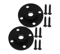 TOGEVAL 2pcs Aluminum Alloy Microphone Stand Threaded Mic Mount Gooseneck Mic Bracket for Wall Mount for Desktop Boom Arm