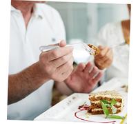 TOGEVAL 2pcs Angled Fork for Elderly Right-Handed Ergonomic Feeding Utensils for Seniors with Wrist Stress Relief Comfortable Grip Disabled Dining Aids for Daily Use and Special Occasions