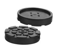 TOGEVAL 2pcs Automotive Jack Pads Rubber Frame Rail Protectors Non Slip Wear Resistant Car Lifting Pads for Jack Stand Vehicle Scuff Prevention and Pressure Protection