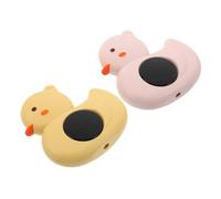 TOGEVAL 2pcs Bath Thermometer for Floating Duck Water Temperature Gauge Rapid Response Accurate Readings Safe Portable for Newborns and Boy Girl Home Travel