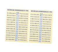 TOGEVAL 2Pcs Beginner Guitar Fretboard Note Map Stickers Practical Scale Decals for Self Learning Durable Musical Theory Chart Tool for Easy Scale Identification and Proficient Playing