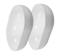 TOGEVAL 2pcs Bird Bath Bowl Replacement Birdbath Bowl for Outdoor Birds Balcony Feeder