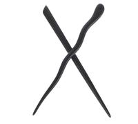 TOGEVAL 2pcs Blackwood Hair Chopsticks Vintage Decorative Hair Sticks for Buns Chinese Style Hairpins for Hanfu and Cheongsam Weddings