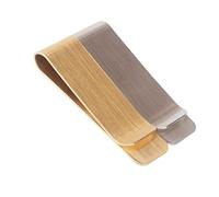 TOGEVAL 2Pcs Brass and Money Clip for Cash and Credit Card Organization Durable and Sleek Design for Outdoor Tools and Everyday Use
