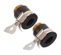 TOGEVAL 2pcs Brass Kitchen Faucet Adapter Hose Connector Fitting Leakproof Sink and Bathroom Plumbing Attachment for Easy Replacement and Water Scale Prevention