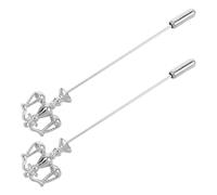 TOGEVAL 2pcs Brooch Scale Justice Lapel Pin Brooch for Jacket Formal Events Shirt Collar Balance