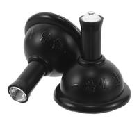 TOGEVAL 2pcs Car Start Engine Cover Push Button Protective Cap Black Car Joystick Ignition Button Starter Cover for Vehicle Interior Engine Start Stop Switch Protector and Trucks