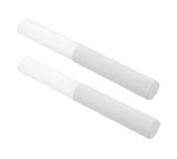 TOGEVAL 2pcs Crystal Singing Bowl Mallet Hollow and Solid Design Strikers for Meditation Yoga Sound Therapy and Musical Instruments with Elegant Visual Appeal