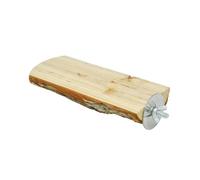 TOGEVAL 2pcs Diy Wooden Pet Platform Small Animal Playpen Accessory for Parrot Hamster