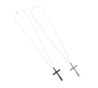 TOGEVAL 2pcs Drum Key Set with Quick Release Tool Lightweight Portable Cross Wrench Necklace for Fast Tuning Indoor and Outdoor Percussion Instrument Accessory