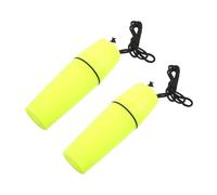 TOGEVAL 2pcs Dry Box with Quick Open Seal Lightweight Floating Storage Container for Kayaking Surfing Canoe Compact Portable Beach Case for Small Item Protection