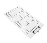 TOGEVAL 2PCS Dry Erase Whiteboard Clipboards for Coaches Tennis and Hockey Strategy Boards with Easy Erase Surface Portable Planning Tool for Player Guidance and Game