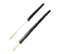 TOGEVAL 2Pcs Dryer Vent Cleaner Flexible Cleaning Brush Long Handle Cleaning Tool for Washing Machine Lint Removal