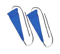 TOGEVAL 2pcs Dual End Strap Saxophone Maintenance Tool with High Absorbency Cleaning Cloths for Alto Sax Clarinet and Soprano Sax Portable Woodwind Instrument Cleaner Kit for Travel and