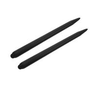 TOGEVAL 2pcs Dual-tip Stylus Pen for Touch Screens Portable Abs Material Screen Pen Smooth Writing for Teaching One Machines and Electronic Whiteboards Black