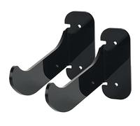 TOGEVAL 2pcs Durable Acrylic Yoga Mat Holder Wall Mount Stand Multifunctional Storage Rack for Yoga Mats Rods Stable Design
