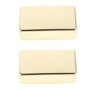 TOGEVAL 2pcs Electric Guitar Pickup Cover Case Metal Frame Shield Humbucker Pickup Covers Lids