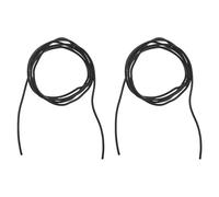 TOGEVAL 2pcs Electric Guitar Wiring Kit 1m Shielded Silicone Cable Pre-Tinned Copper Wire for Bass and Electric Guitar Pickup Repair Accessories