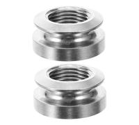 TOGEVAL 2pcs Endpin Jack Strap Buttons Guitar Endpin Caps Acoustic Guitar Tail Pin Cap for Supplies
