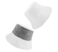 TOGEVAL 2PCS Felt Sauna Hats for Women and Men Heat Resistant and Absorbent Russian Bath Caps Insulated Hair Protectors for Steam Spa and Sauna Sessions Multi