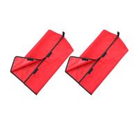TOGEVAL 2pcs Fire Extinguisher Cover Waterproof Frostproof with Window 22.83x12.60in for Construction Site Truck Safety