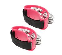 TOGEVAL 2pcs Foot Music Enlightenment Percussion Instrument for Boy Girl Fun Foot Bell for Early Music Education and Rhythm Development