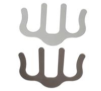 TOGEVAL 2pcs General Music Page Holder Clips Large Piano Sheet Music Clip Set with Black and White Memo Clamps Random Color Random Style