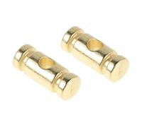 TOGEVAL 2pcs Guitar String Trees Replacement Guitar Roller String Retainer Buckle for Stabilizing Fixer