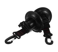 TOGEVAL 2pcs Heavy-Duty Suction Cup Hooks Large No-Drill Multi-Purpose Utility Hooks for Shower Walls Glass Car Awning Window Mount Strong Adhesion Reusable Home Storage Organizers