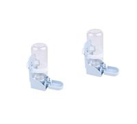 TOGEVAL 2pcs Large Dog Water Bottle Auto Pet Water Dispenser 500ml Capacity Non-spill Cage Mounted for Small Animal Cat Pig