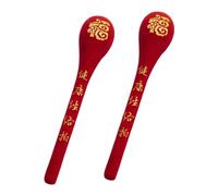 TOGEVAL 2pcs Latex Memory Foam Long Handheld Massage Hammer for Body Legs Arms Handmade Meridian Pat Stick Tool with Educational Guide for Daily Muscle Relaxation and Trigger Point Therapy