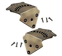 TOGEVAL 2pcs Mandolin Tailpiece String Vintage Accessories Replacement Screws for Mandolin Instrument Folk