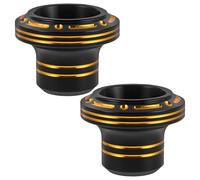 TOGEVAL 2pcs Motorcycle Fork Frame Sliders Front Wheel Fork Cups Aluminum Anti-Fall Crash Protection for Motorbikes Compatible with Electric Scooters and Motorcycles