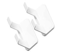 TOGEVAL 2Pcs Nail Hair Dryer Stand Wall Mounted Hair Dryer Storage Rack Practical Bathroom Organizer for Makeup Room Bedroom Barbershop Easy Installation Space Saving Design