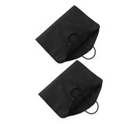 TOGEVAL 2pcs Nonwoven Suit Dust Covers with Handles for Clothes Storage Lightweight Breathable Garment Bags for Travel Business Trips Protecting Suits Jackets Coats