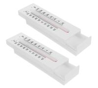 TOGEVAL 2pcs Outdoor Decorative Key Hider Box Plastic Wall-Mounted Weatherproof Key Storage for Home Garden Small Hidden Door and Office Holder